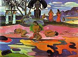 Paul Gauguin Mahana No Atua painting